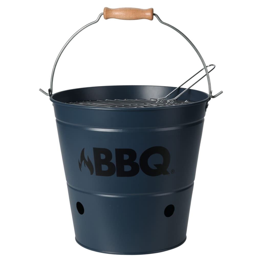 ProGarden Barbecue emmer BBQ 26 cm donkeroranje