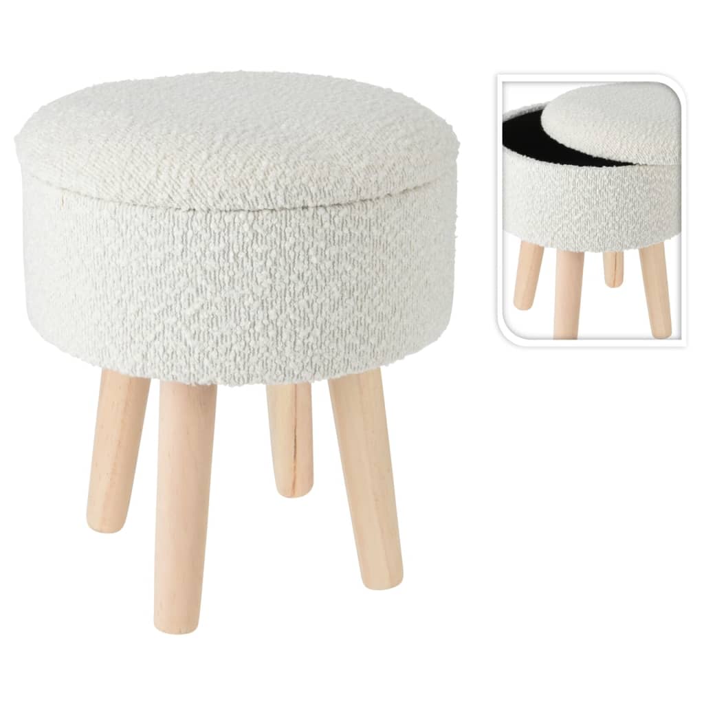 Home&amp;Styling Tabouret de rangement Ø35x40 cm