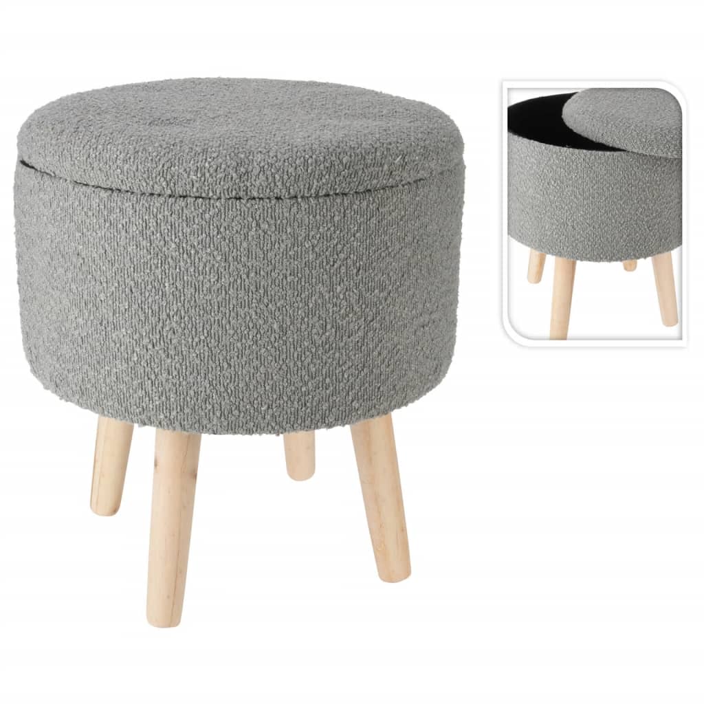 Home&amp;Styling Tabouret de rangement Ø35x40 cm