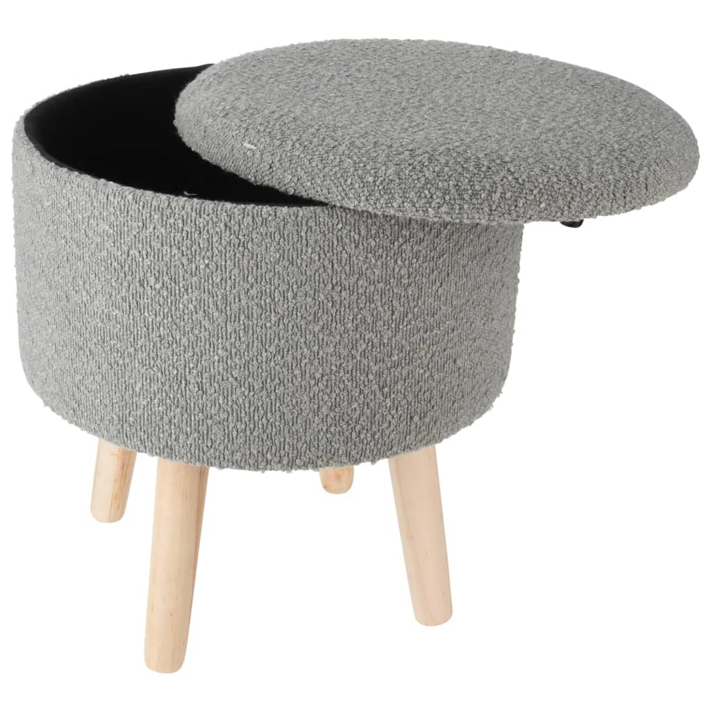 Home&amp;Styling Tabouret de rangement Ø35x40 cm