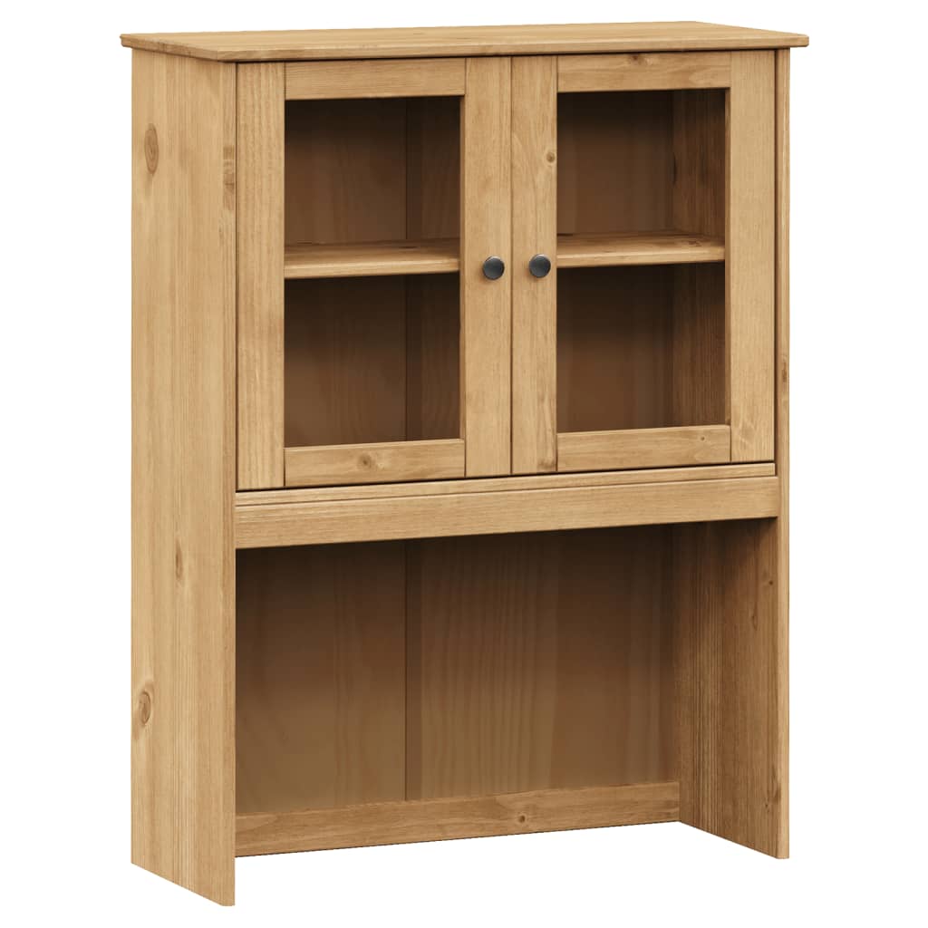 Armoire haute VIGO 78x40x175 cm en bois de pin massif