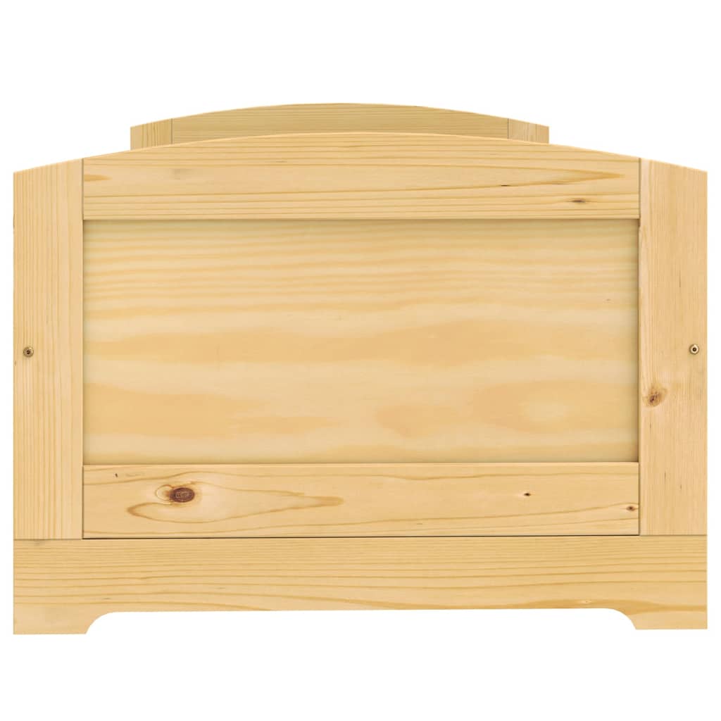 Canapé lit 5 tiroirs IRUN 90x200 cm bois de pin massif blanc