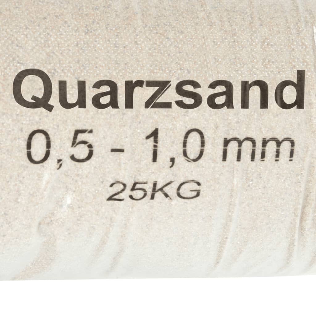 Filterzand 25 kg 0,4-0,8 mm