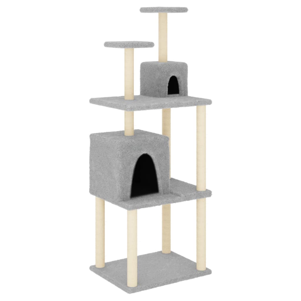 Meuble pour chat avec griffoirs en sisal 167 cm