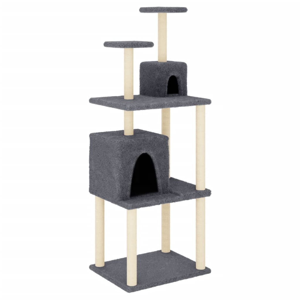 Meuble pour chat avec griffoirs en sisal 167 cm