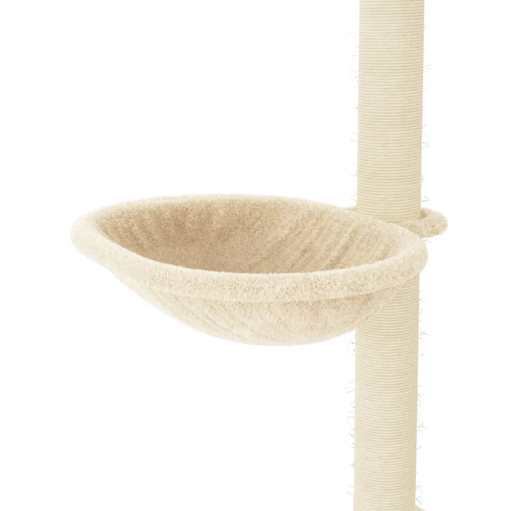 Kattenmeubel met sisal krabpalen 95 cm