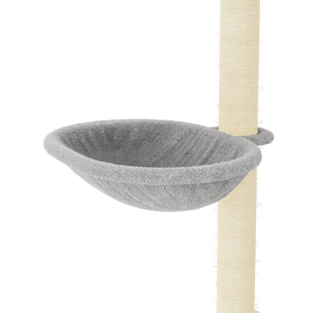 Kattenmeubel met sisal krabpalen 95 cm