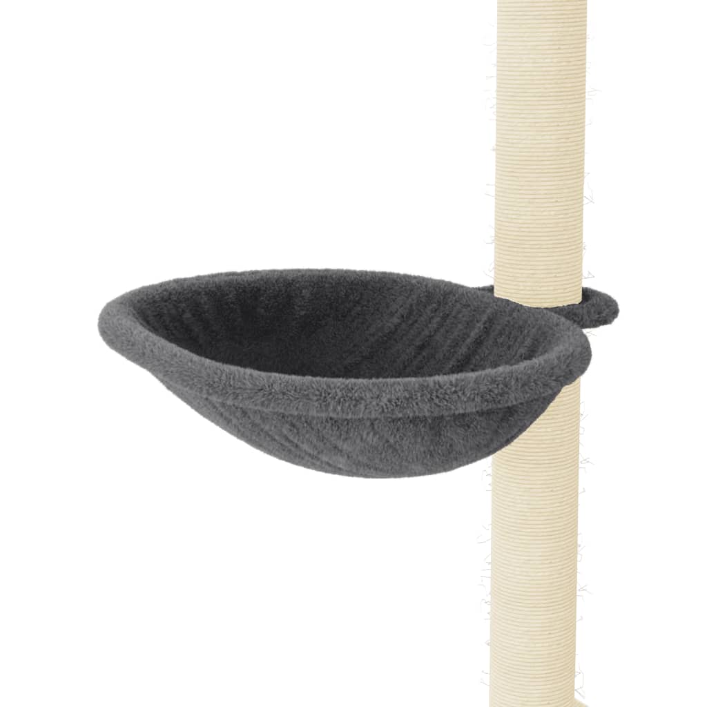 Kattenmeubel met sisal krabpalen 95 cm