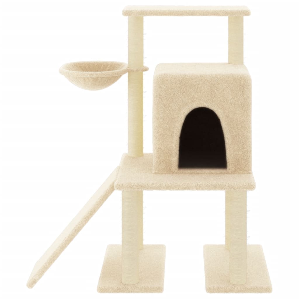 Meuble pour chat avec griffoirs en sisal 96,5 cm