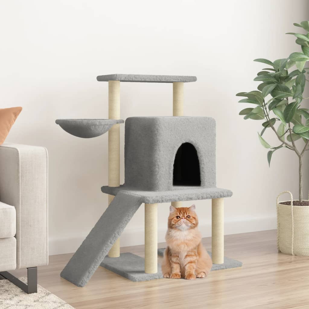 Meuble pour chat avec griffoirs en sisal 96,5 cm