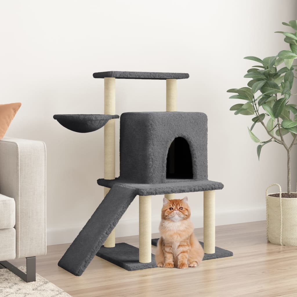 Meuble pour chat avec griffoirs en sisal 96,5 cm