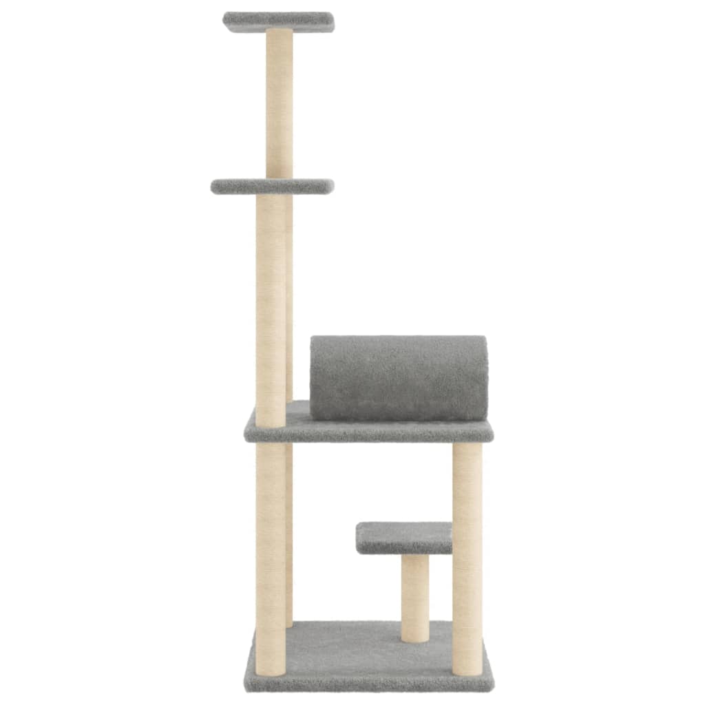 Meuble pour chat avec griffoirs en sisal 136 cm