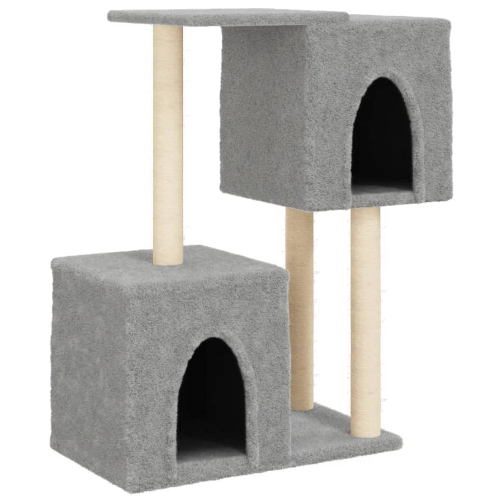 Meuble pour chat avec griffoirs en sisal 86 cm