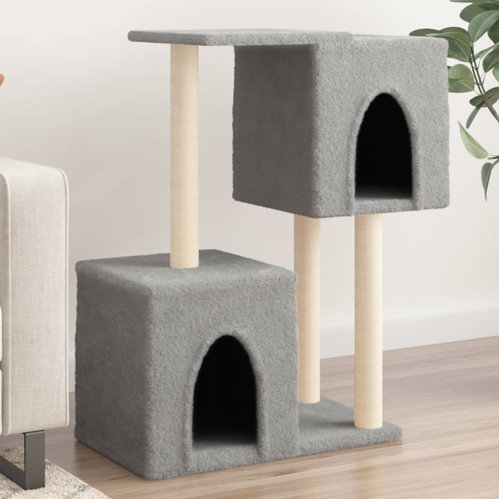 Meuble pour chat avec griffoirs en sisal 86 cm