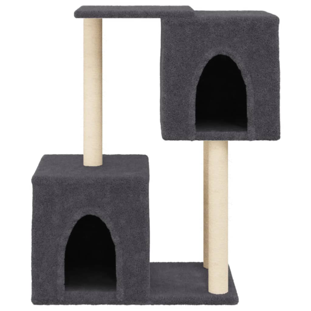 Meuble pour chat avec griffoirs en sisal 86 cm