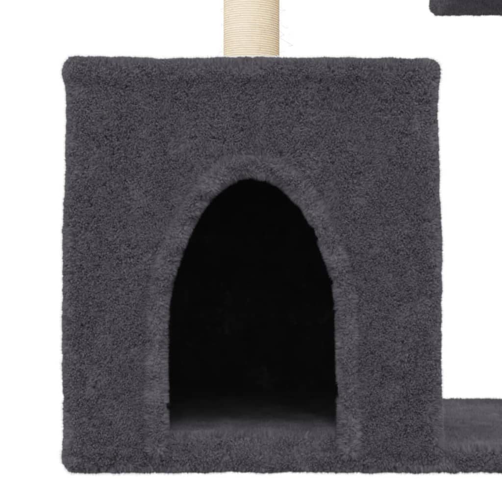 Meuble pour chat avec griffoirs en sisal 86 cm