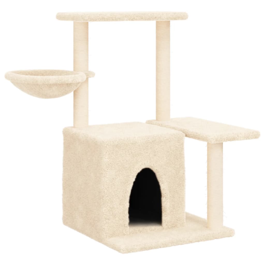 Meuble pour chat avec griffoirs en sisal 83 cm