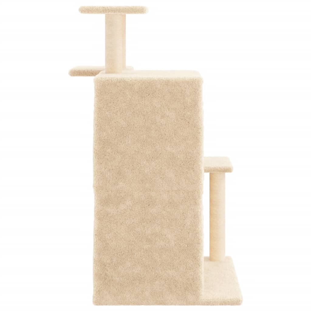 Meuble pour chat avec griffoirs en sisal 97 cm