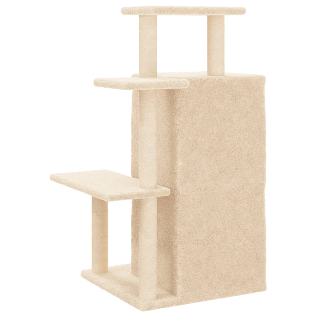 Meuble pour chat avec griffoirs en sisal 97 cm