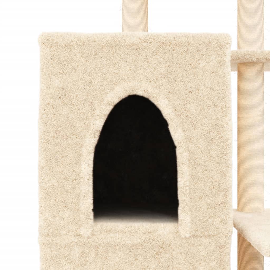 Meuble pour chat avec griffoirs en sisal 97 cm