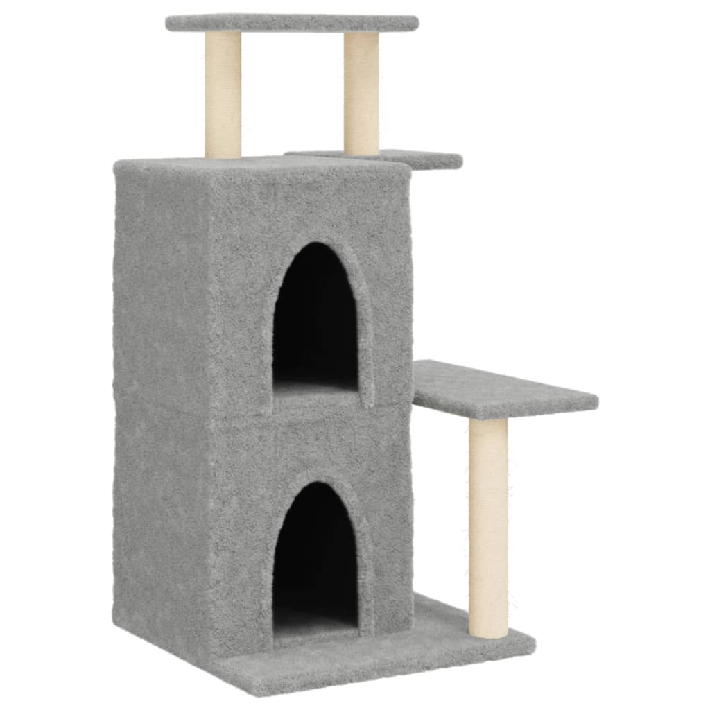 Meuble pour chat avec griffoirs en sisal 97 cm