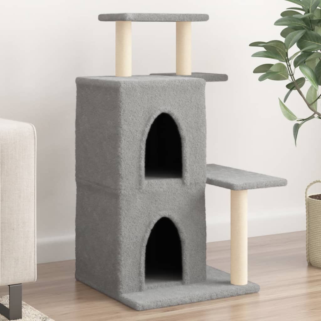 Meuble pour chat avec griffoirs en sisal 97 cm