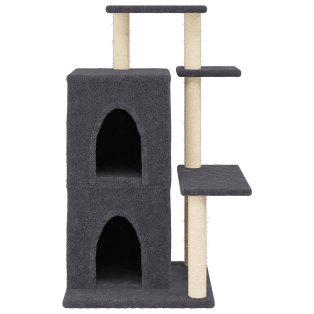 Meuble pour chat avec griffoirs en sisal 97 cm