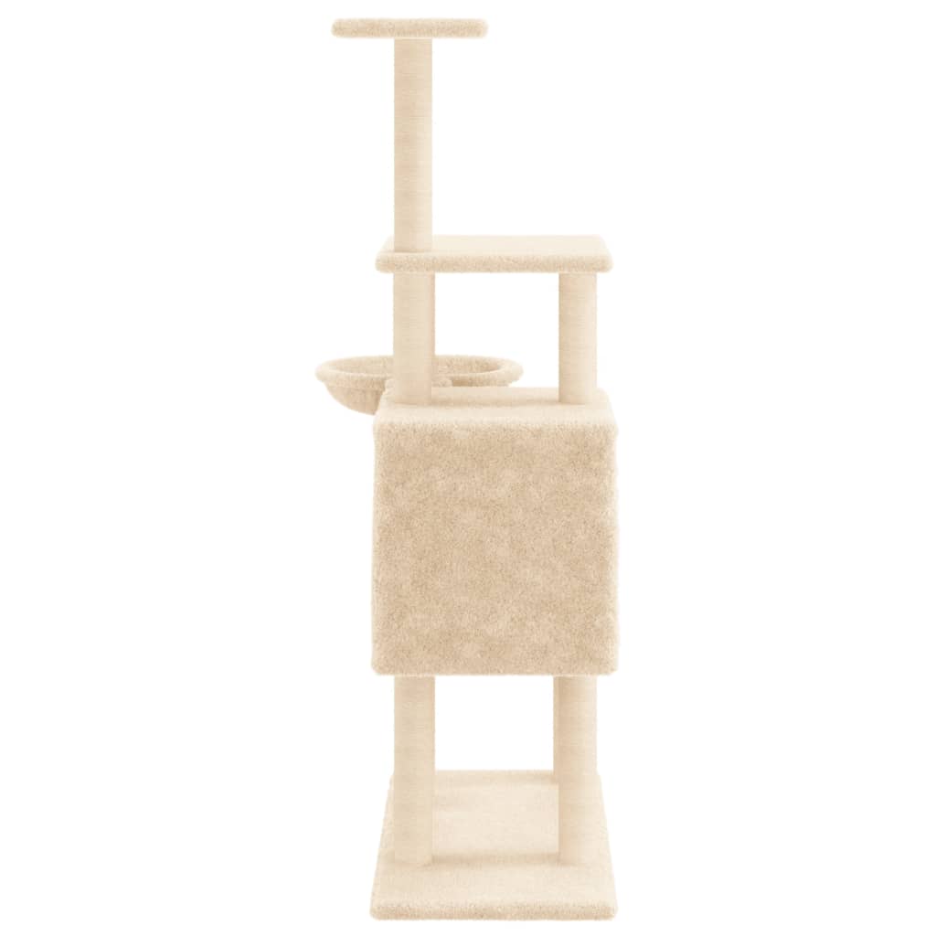 Meuble pour chat avec griffoirs en sisal 131 cm