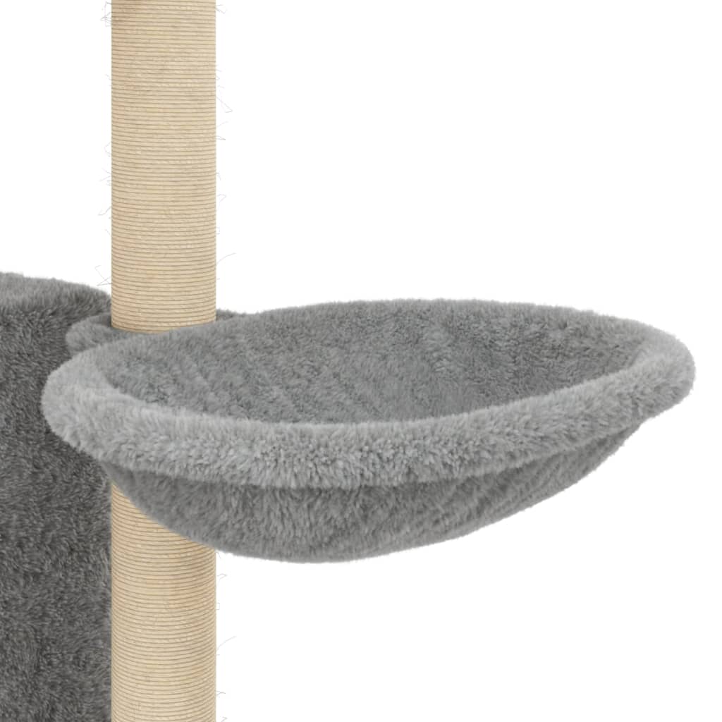 Meuble pour chat avec griffoirs en sisal 131 cm