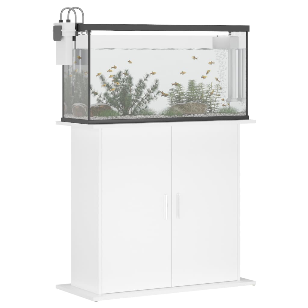 Aquariumstandaard 101x41x58 cm bewerkt hout eikenkleurig