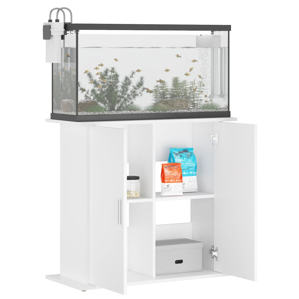 Aquariumstandaard 101x41x58 cm bewerkt hout eikenkleurig