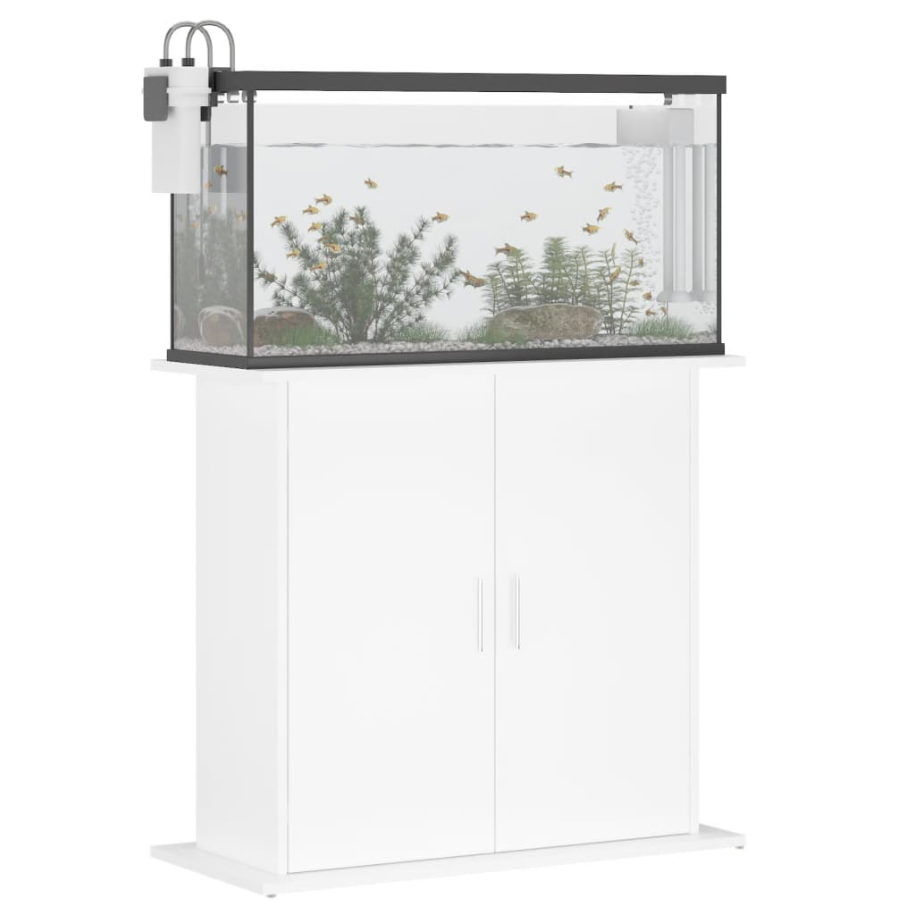 Aquariumstandaard 101x41x58 cm bewerkt hout eikenkleurig