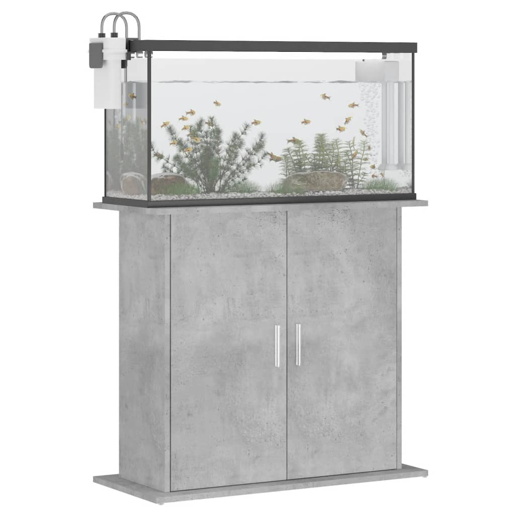 Aquariumstandaard 101x41x58 cm bewerkt hout eikenkleurig