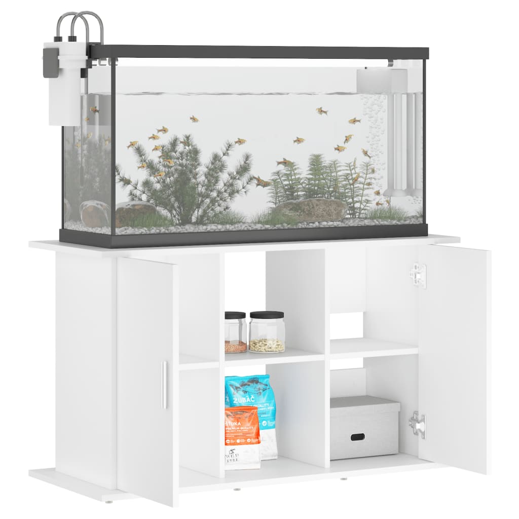 Aquariumstandaard 101x41x58 cm bewerkt hout eikenkleurig