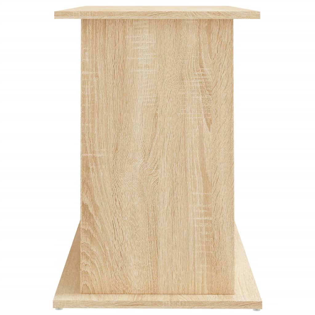 Aquariumstandaard 101x41x58 cm bewerkt hout eikenkleurig