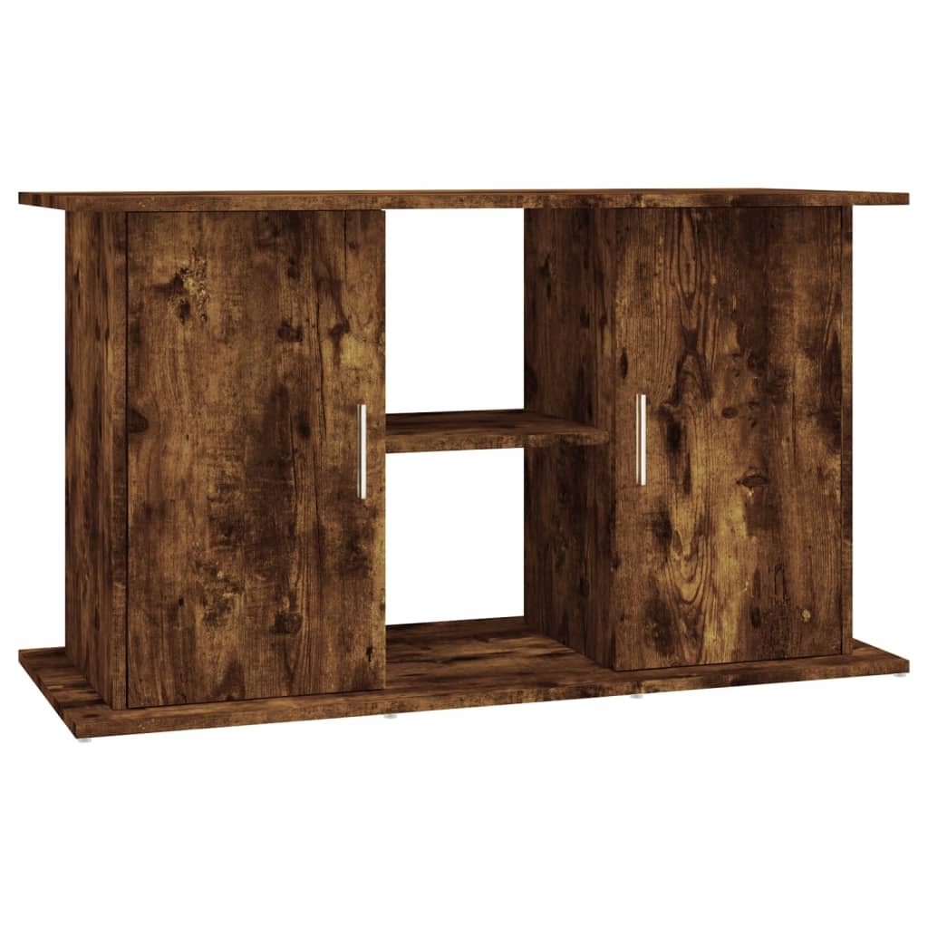 Aquariumstandaard 101x41x58 cm bewerkt hout eikenkleurig