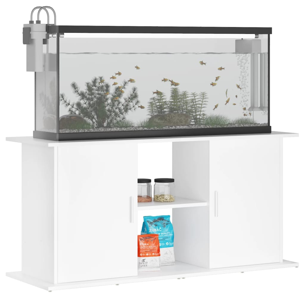 Aquariumstandaard 101x41x58 cm bewerkt hout eikenkleurig