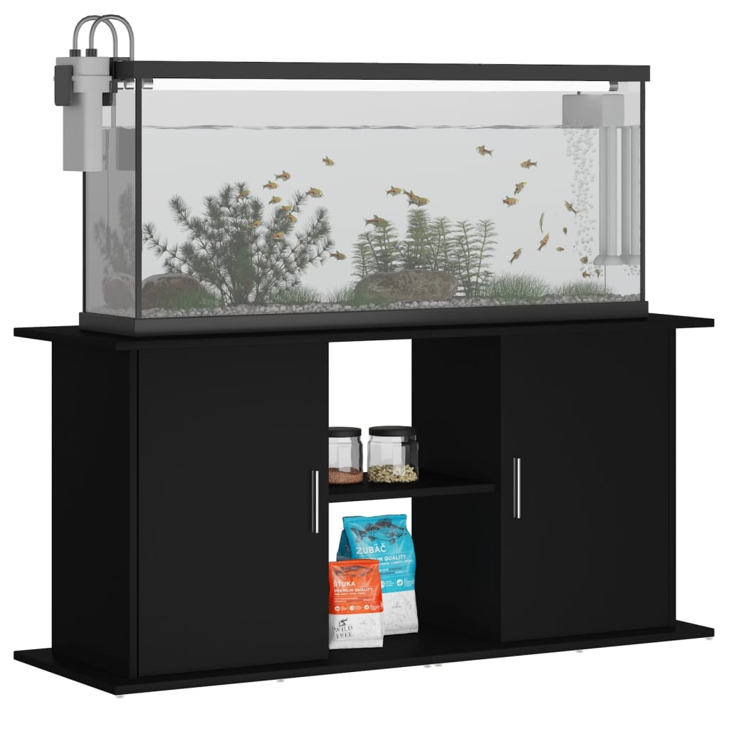 Aquariumstandaard 101x41x58 cm bewerkt hout eikenkleurig