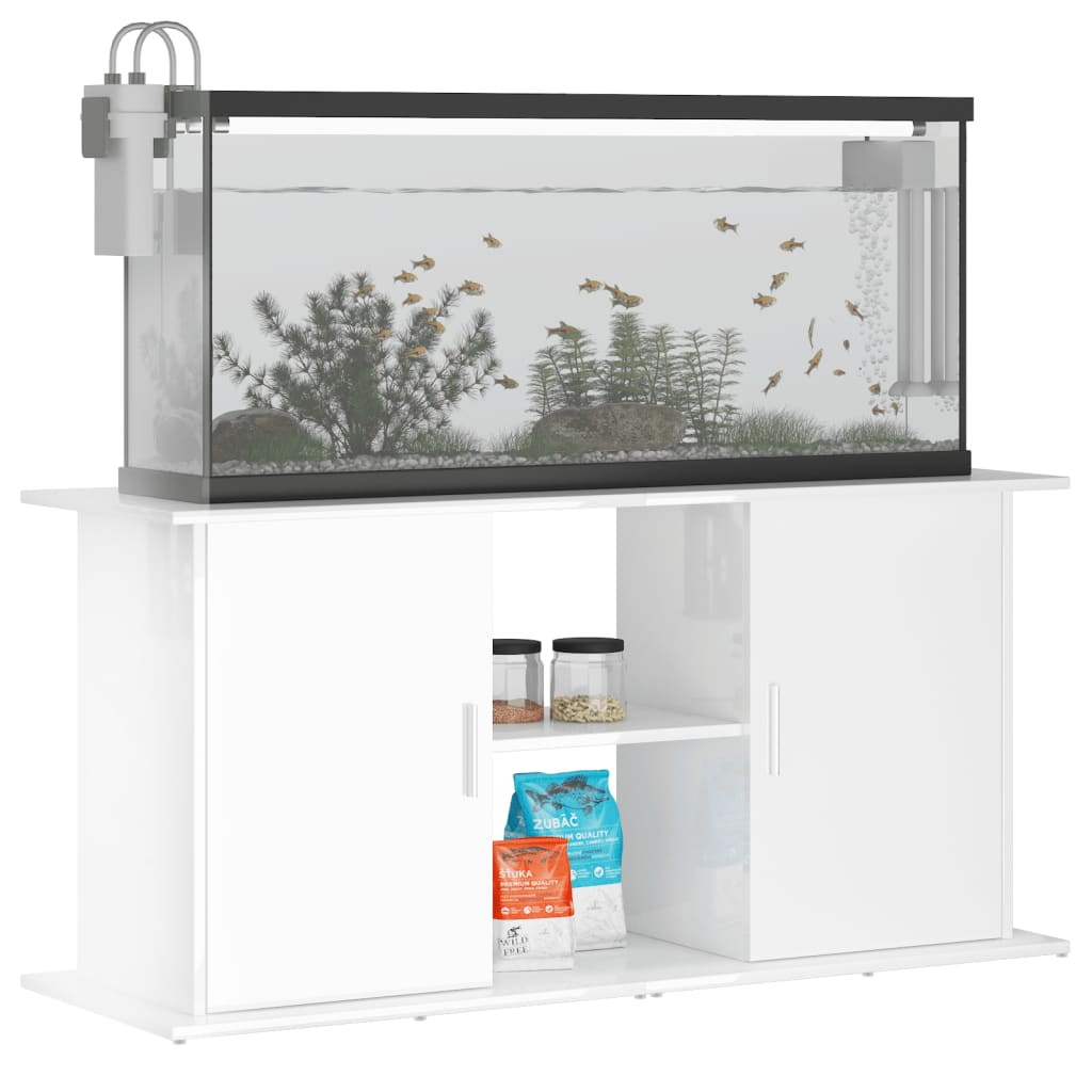 Aquariumstandaard 101x41x58 cm bewerkt hout eikenkleurig