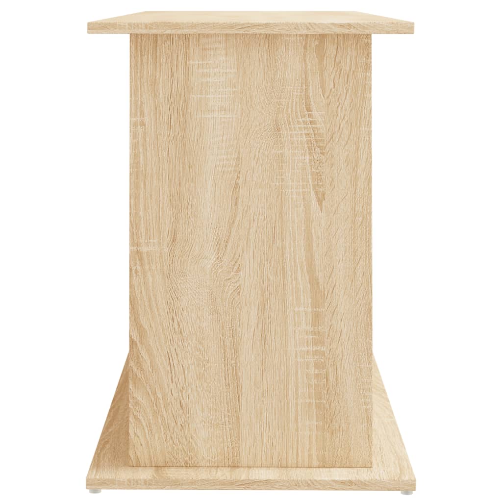 Aquariumstandaard 101x41x58 cm bewerkt hout eikenkleurig