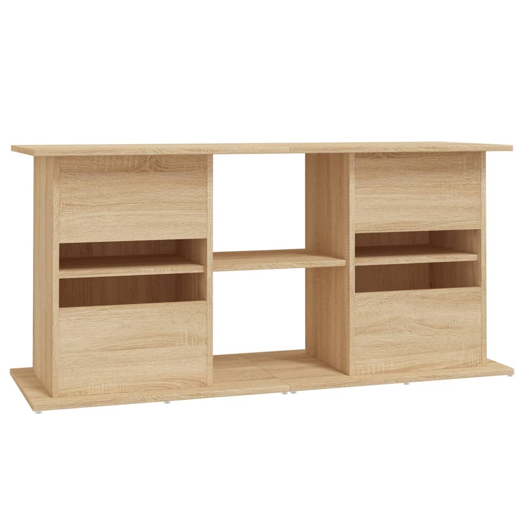 Aquariumstandaard 101x41x58 cm bewerkt hout eikenkleurig