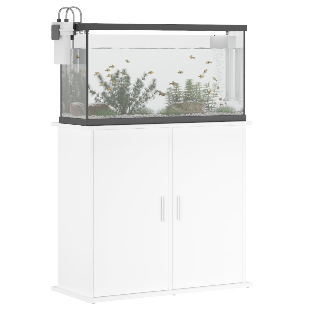 Aquariumstandaard 81x36x73 cm bewerkt hout