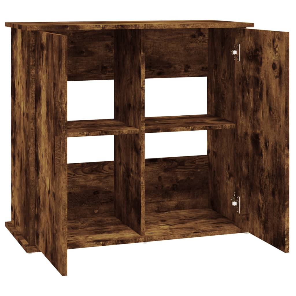 Aquariumstandaard 81x36x73 cm bewerkt hout