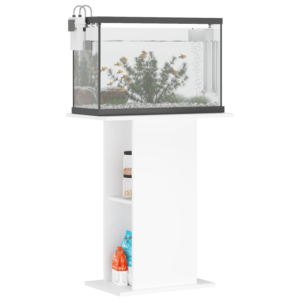 Support pour aquarium 60,5x36x72,5 cm en dérivé du bois