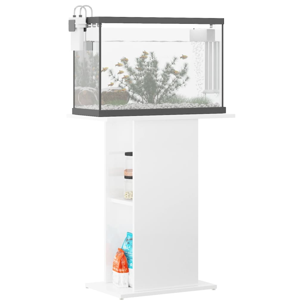 Aquariumstandaard 60,5x36x72,5 cm bewerkt hout gerookt eiken