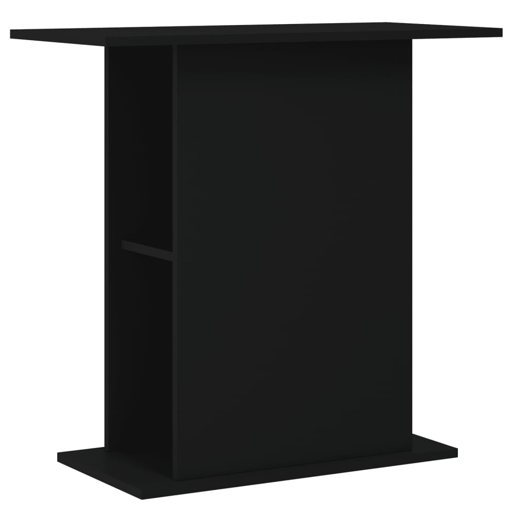 Support pour aquarium 60,5x36x72,5 cm en dérivé du bois