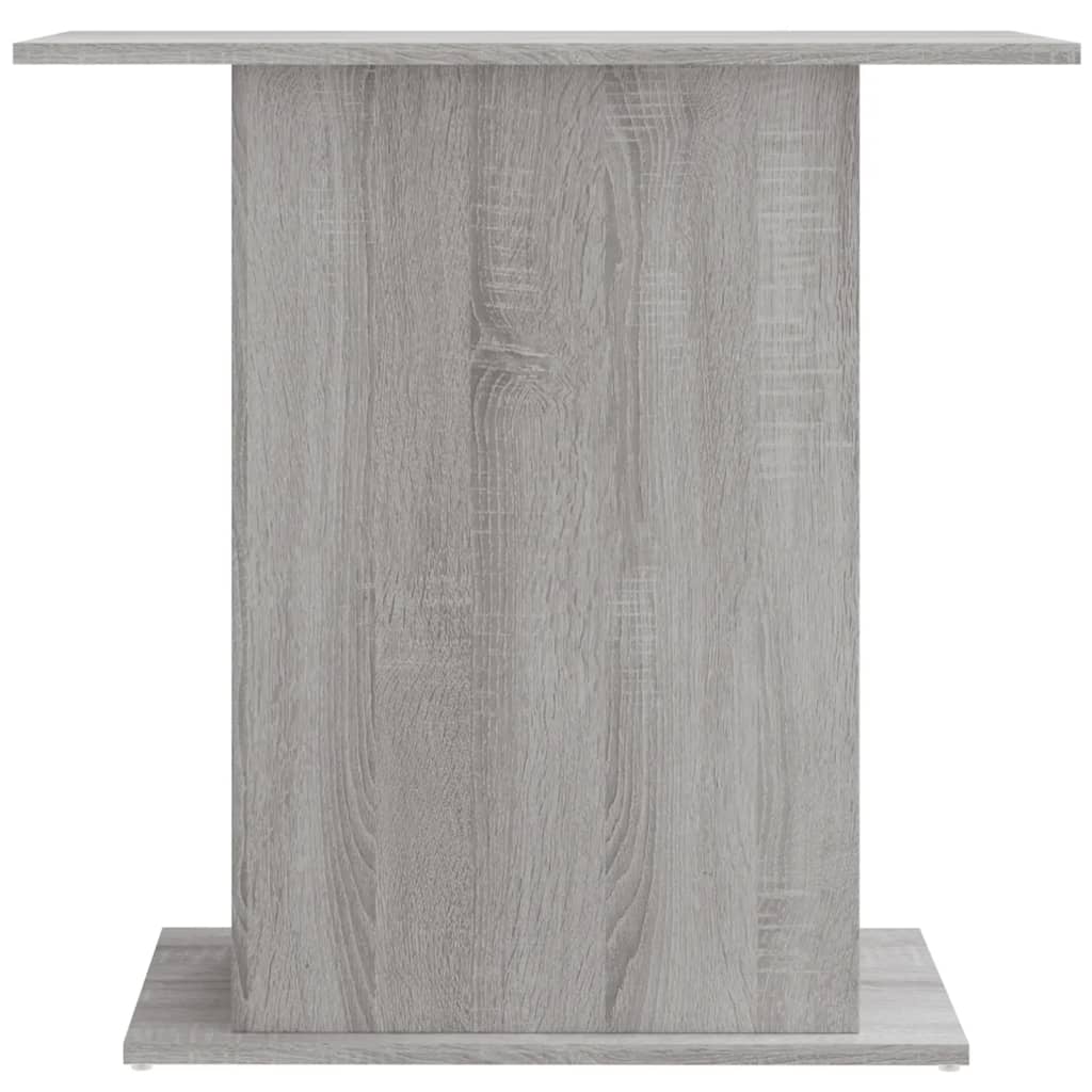 Aquariumstandaard 60,5x36x72,5 cm bewerkt hout gerookt eiken