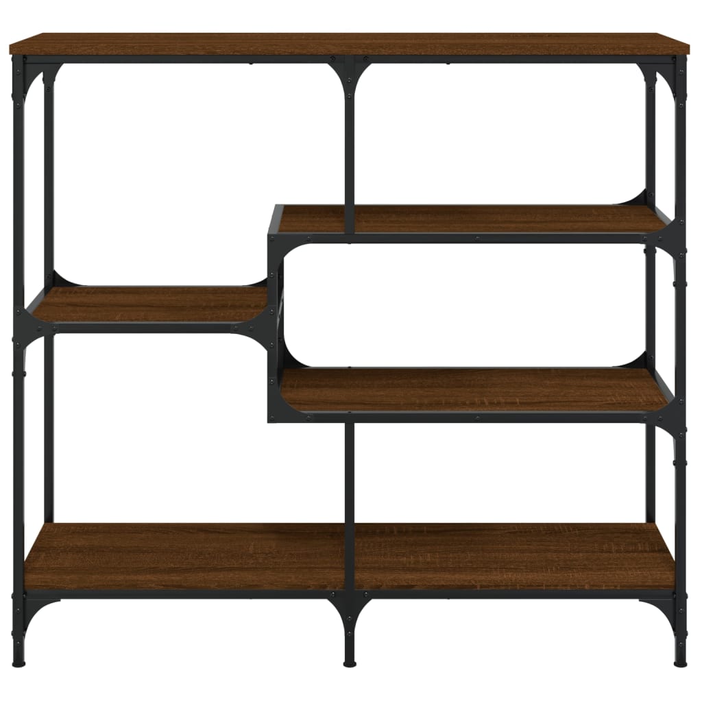 Wandtafel 103x32x95 cm bewerkt hout eikenkleurig