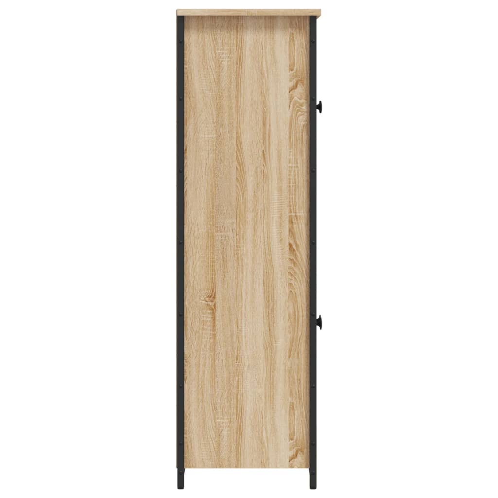 Hoge kast 62x32x106,5 cm bewerkt hout