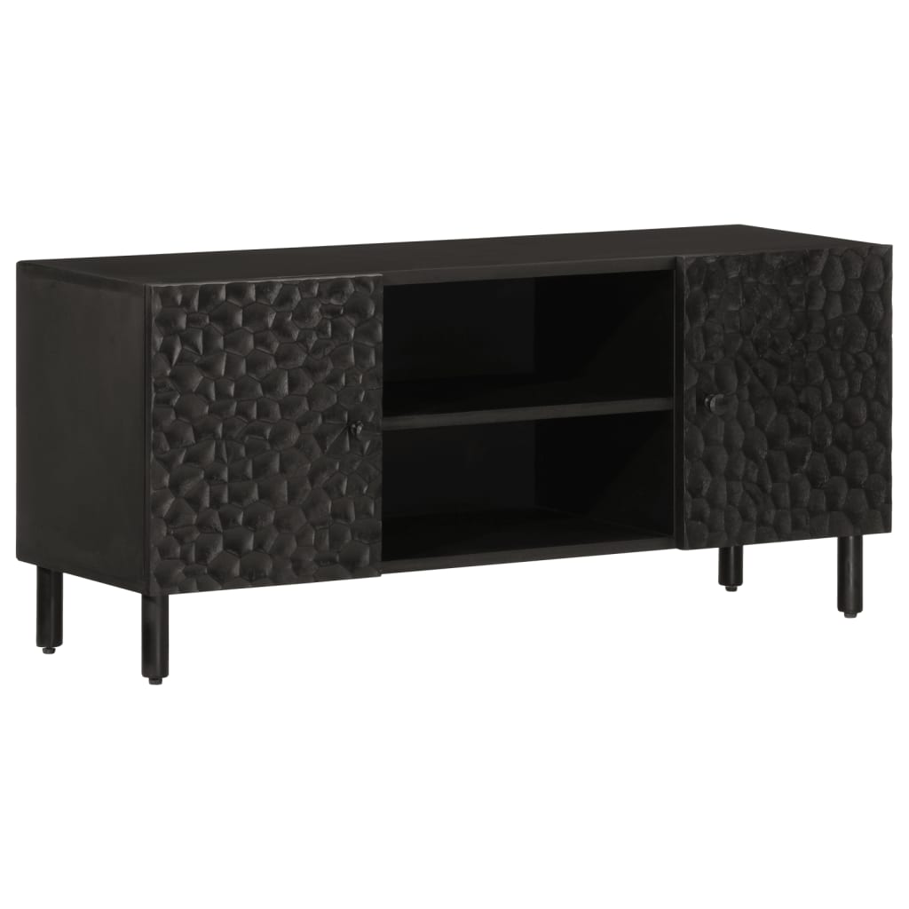 Tv-meubel 105x33x46 cm massief mangohout